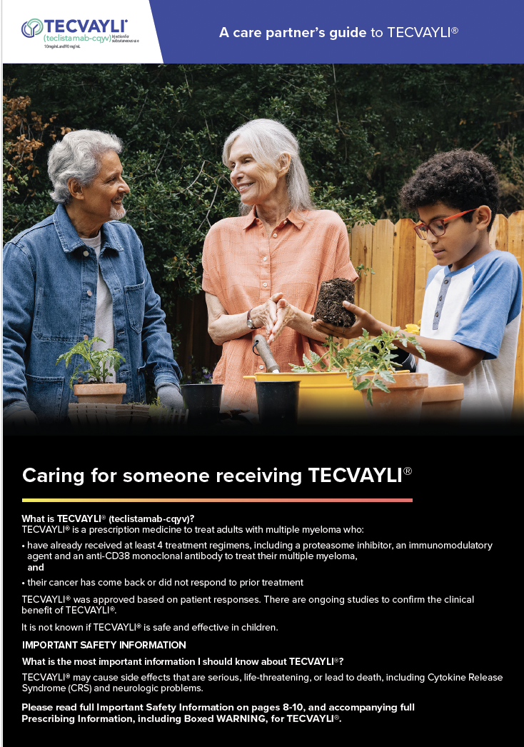 TECVAYLI® patient brochure