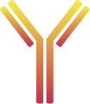Yellow monoclonal antibody icon